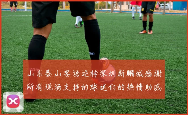 山东泰山客场逆转深圳新鹏城感谢所有现场支持的球迷们的热情助威